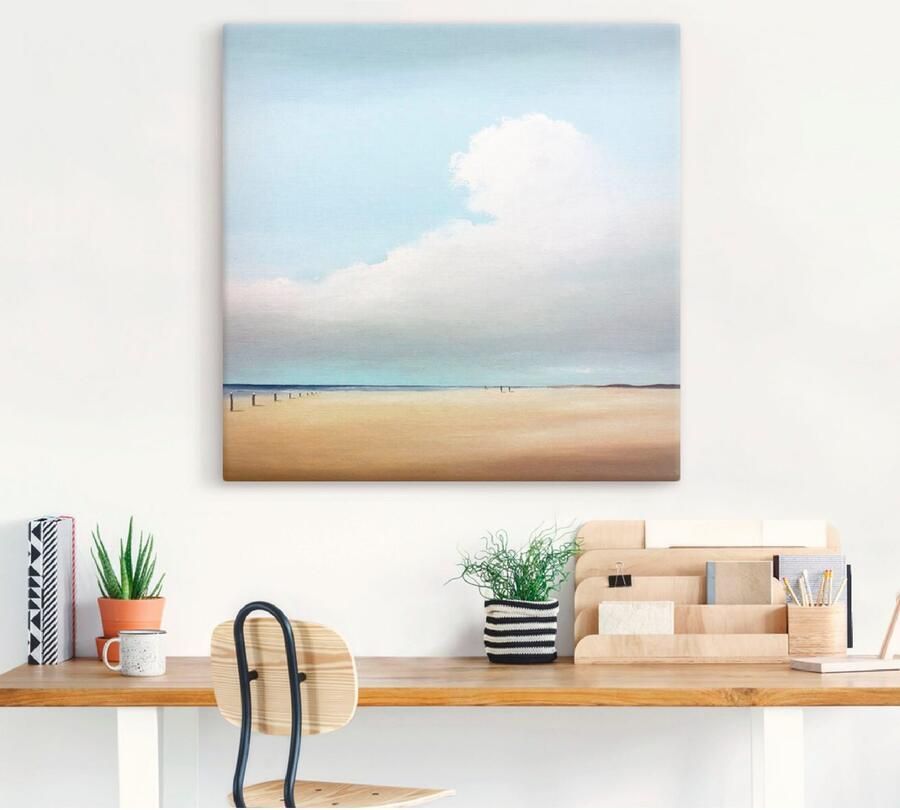 Artland Artprint op linnen Wandeling I gespannen op een spieraam - Foto 3