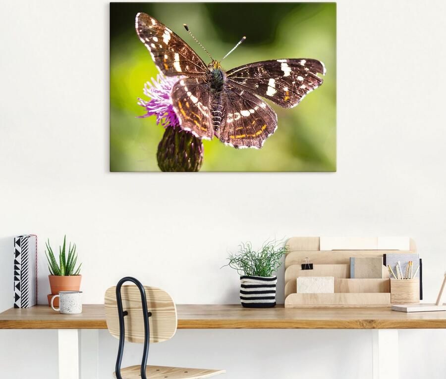 Artland Artprint op linnen Zomer gespannen op een spieraam - Foto 4