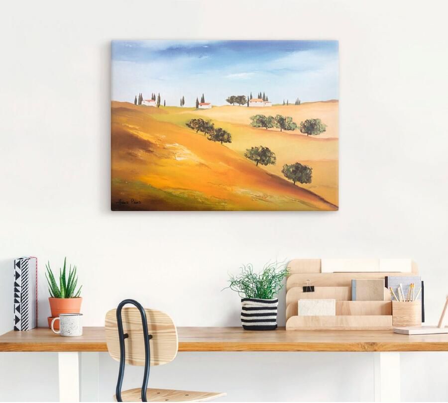 Artland Artprint op linnen Zonnige dag IV gespannen op een spieraam - Foto 5