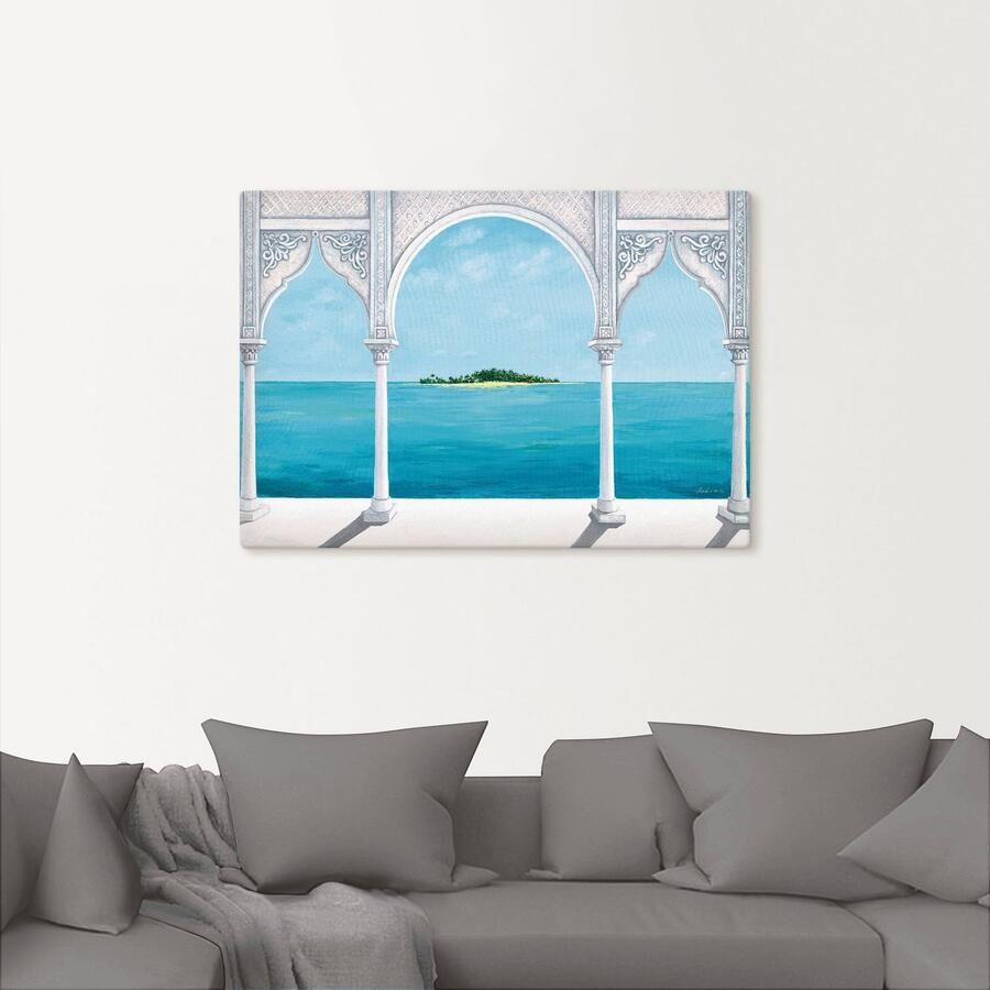 Artland Artprint Oriëntaalse Caribic als artprint op linnen poster in verschillende formaten maten