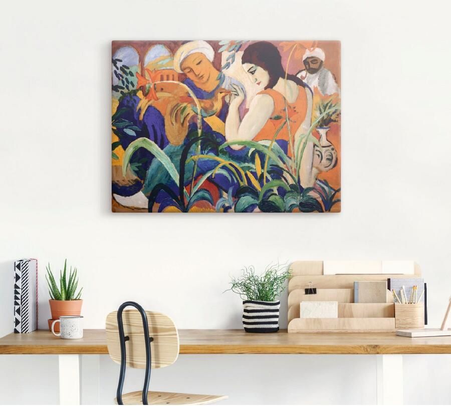 Artland Artprint Oriëntaalse vrouwen. 1912 als artprint op linnen poster in verschillende formaten maten - Foto 5