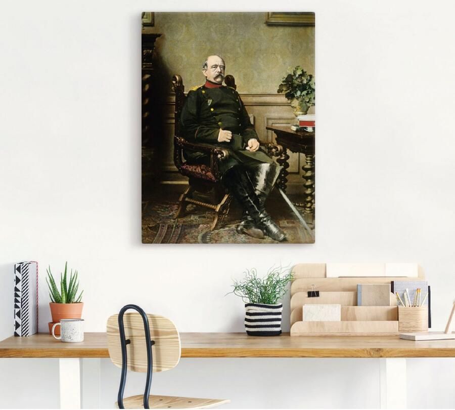Artland Artprint op linnen Otto van Bismarck - Foto 4