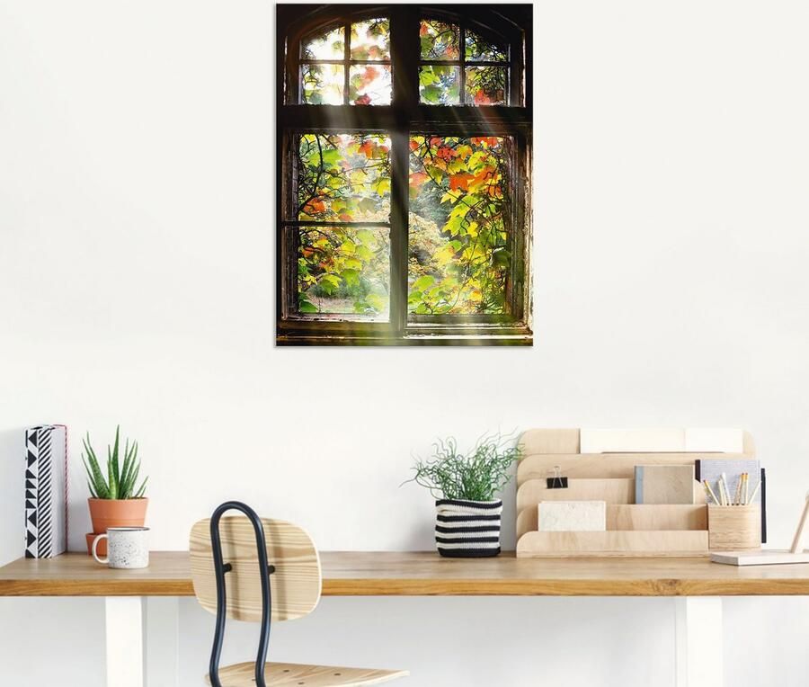 Artland Artprint Oude bouw als artprint van aluminium artprint voor buiten artprint op linnen poster muursticker - Foto 5