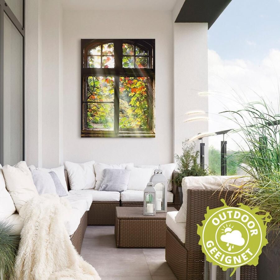 Artland Artprint Oude bouw als artprint van aluminium artprint voor buiten artprint op linnen poster muursticker - Foto 2