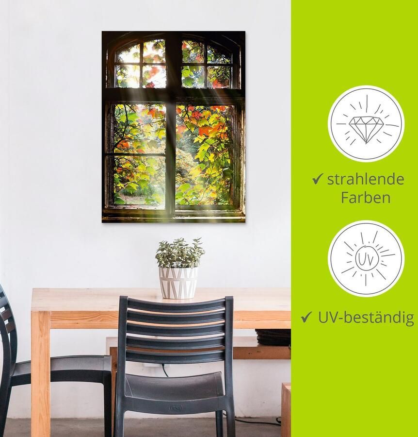 Artland Artprint Oude bouw als artprint van aluminium artprint voor buiten artprint op linnen poster muursticker - Foto 3