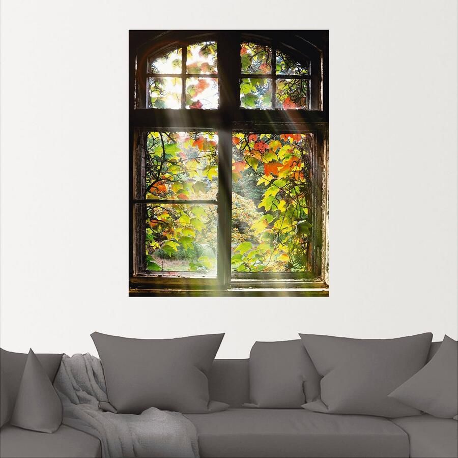 Artland Artprint Oude bouw als artprint van aluminium artprint voor buiten artprint op linnen poster muursticker - Foto 3