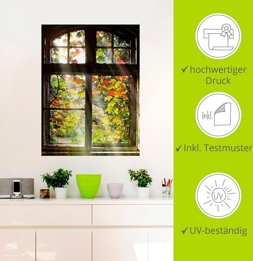 Artland Artprint Oude bouw als artprint van aluminium artprint voor buiten artprint op linnen poster muursticker - Foto 4