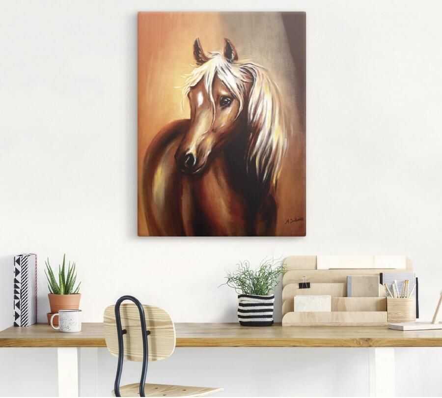 Artland Artprint op linnen Paard fantasie - Foto 4
