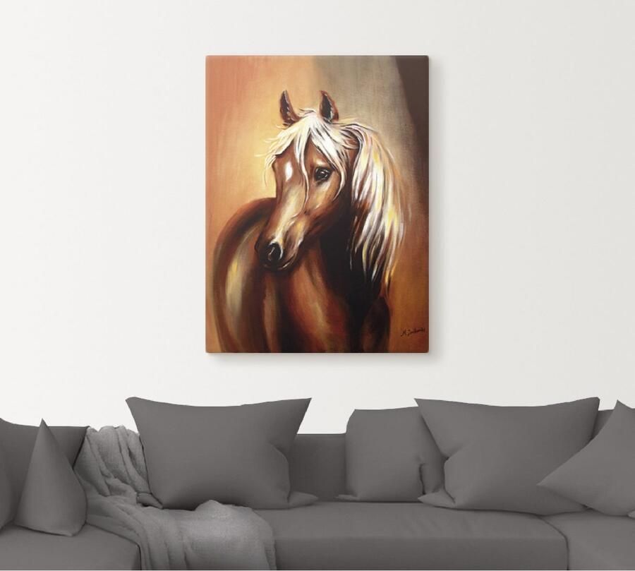 Artland Artprint op linnen Paard fantasie - Foto 5