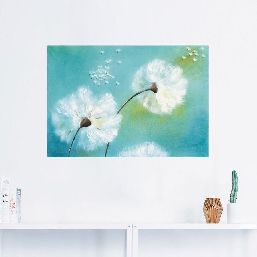 Artland Artprint Paardenbloemen als artprint van aluminium artprint voor buiten artprint op linnen poster muursticker - Foto 2
