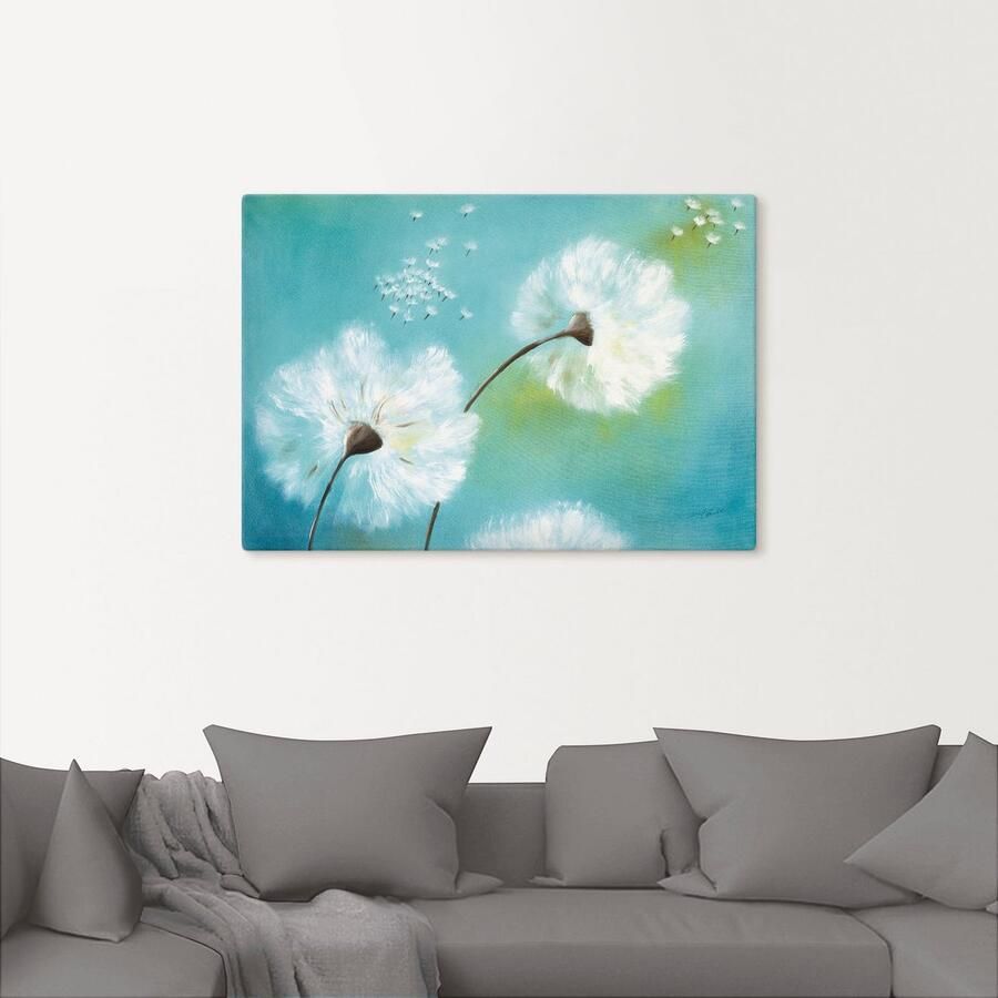 Artland Artprint op linnen Paardenbloemen - Foto 2