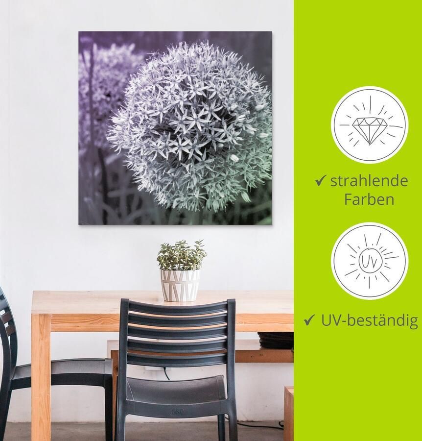 Artland Artprint Paars Sensatie I als artprint van aluminium artprint voor buiten artprint op linnen poster muursticker - Foto 4
