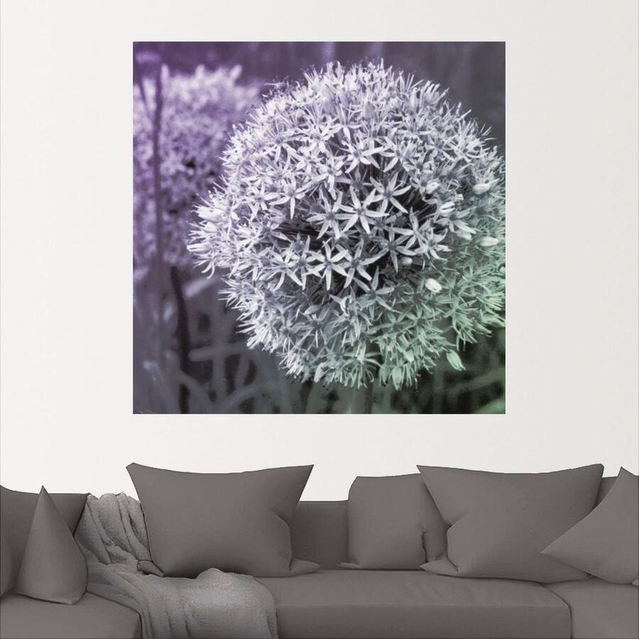 Artland Artprint Paars Sensatie I als artprint van aluminium artprint voor buiten artprint op linnen poster muursticker - Foto 2