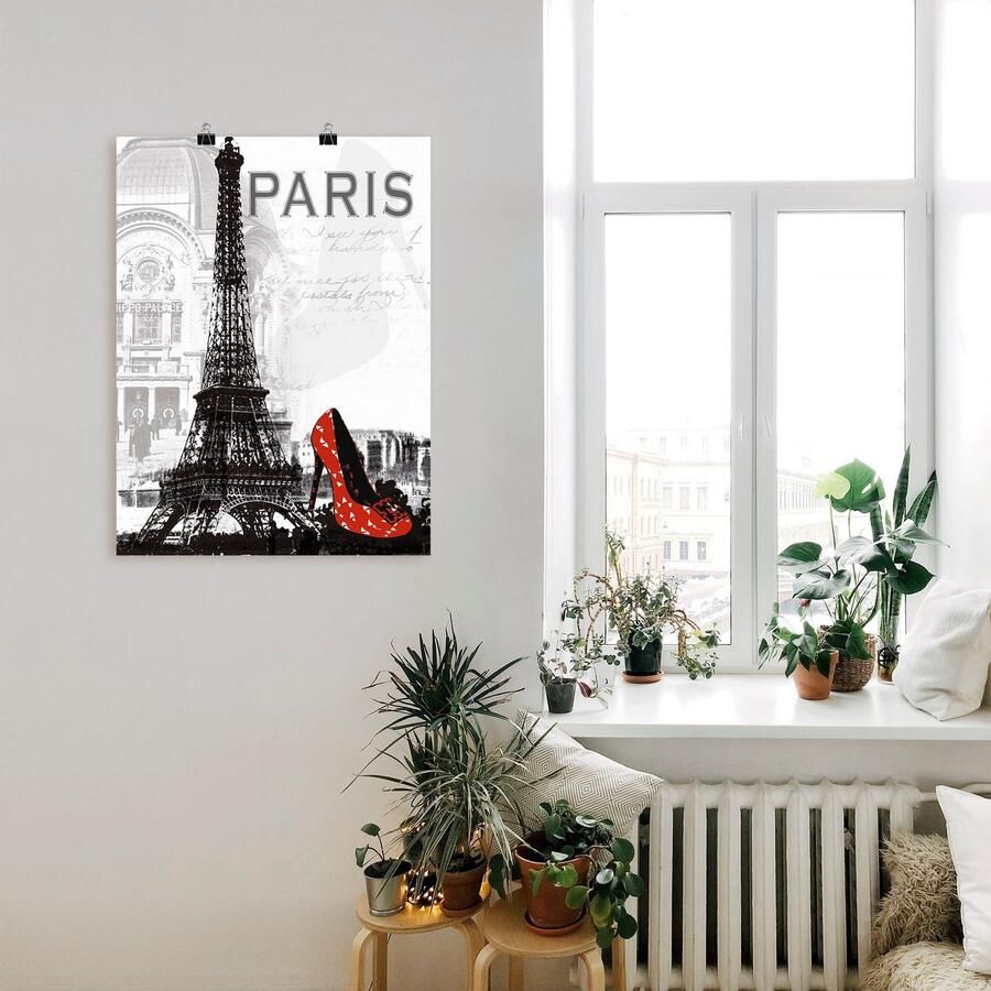 Artland Artprint Parijs chic als artprint van aluminium artprint voor buiten artprint op linnen poster muursticker - Foto 2