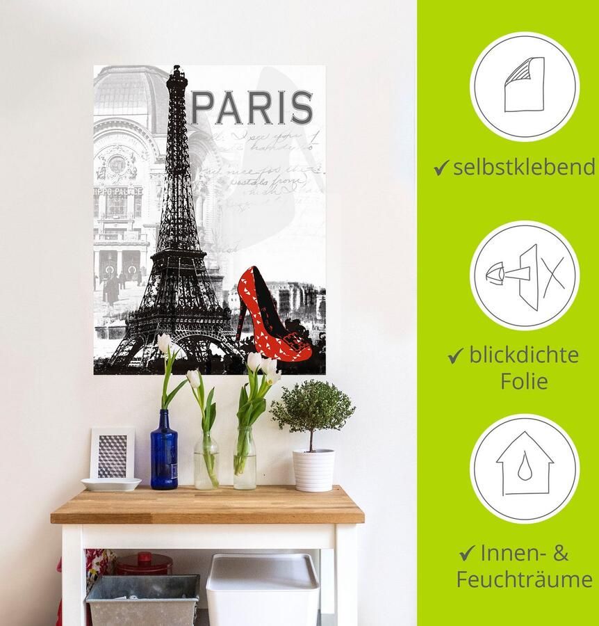 Artland Artprint Parijs chic als artprint van aluminium artprint voor buiten artprint op linnen poster muursticker - Foto 4