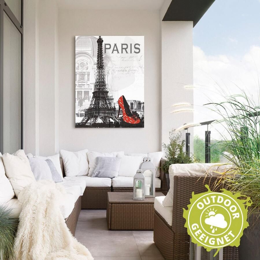Artland Artprint Parijs chic als artprint van aluminium artprint voor buiten artprint op linnen poster muursticker - Foto 2