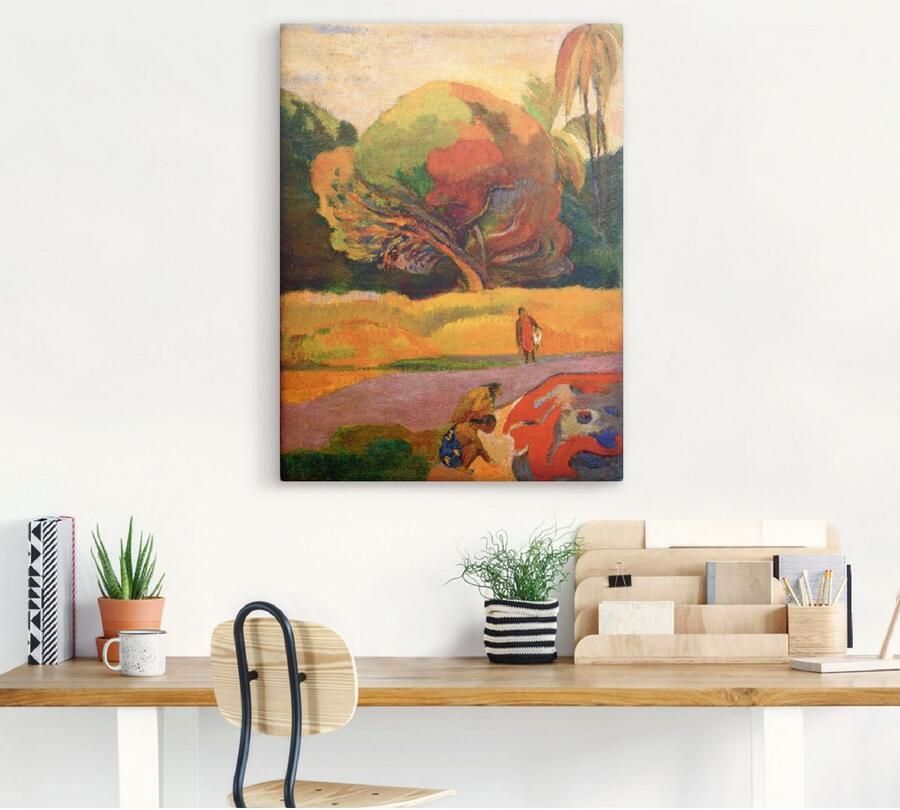 Artland Artprint op linnen Paul Gauguin vrouwen aan de rivier - Foto 3