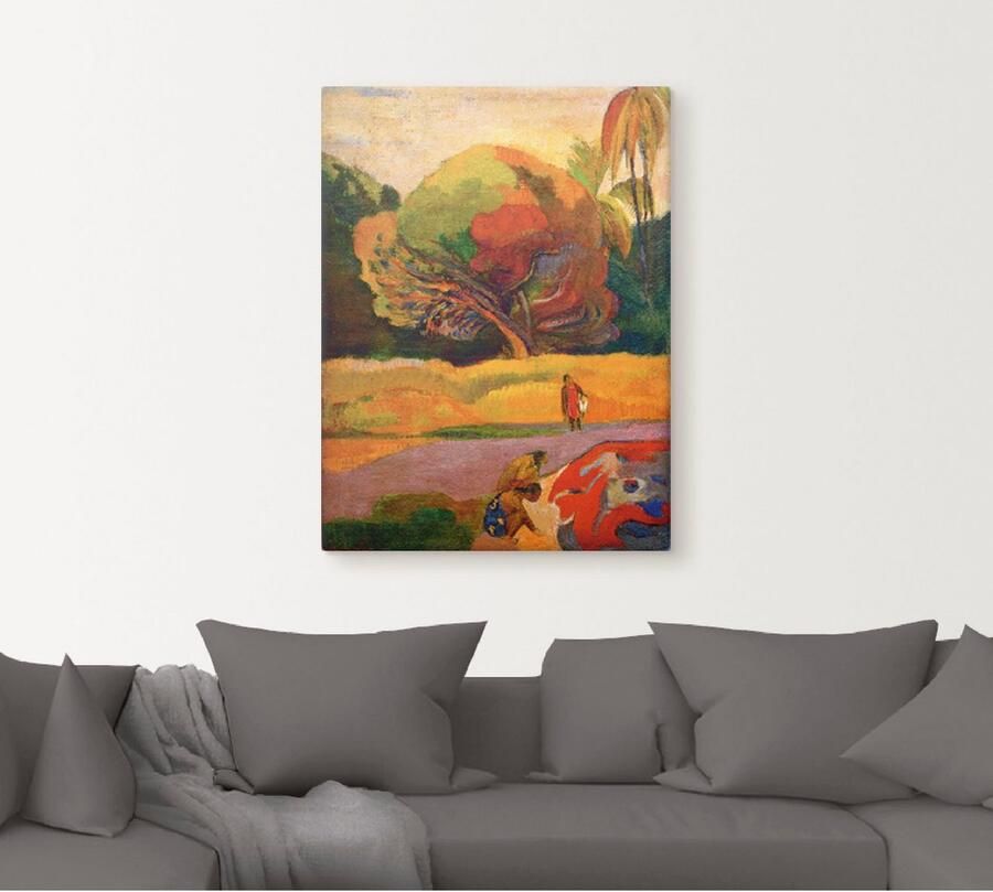 Artland Artprint op linnen Paul Gauguin vrouwen aan de rivier - Foto 4