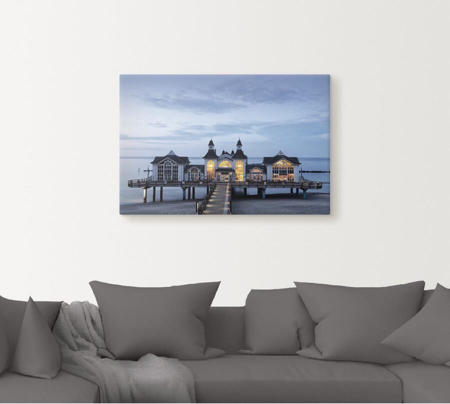 Artland Artprint Pier Sellin als artprint van aluminium artprint voor buiten artprint op linnen in verschillende maten - Foto 4