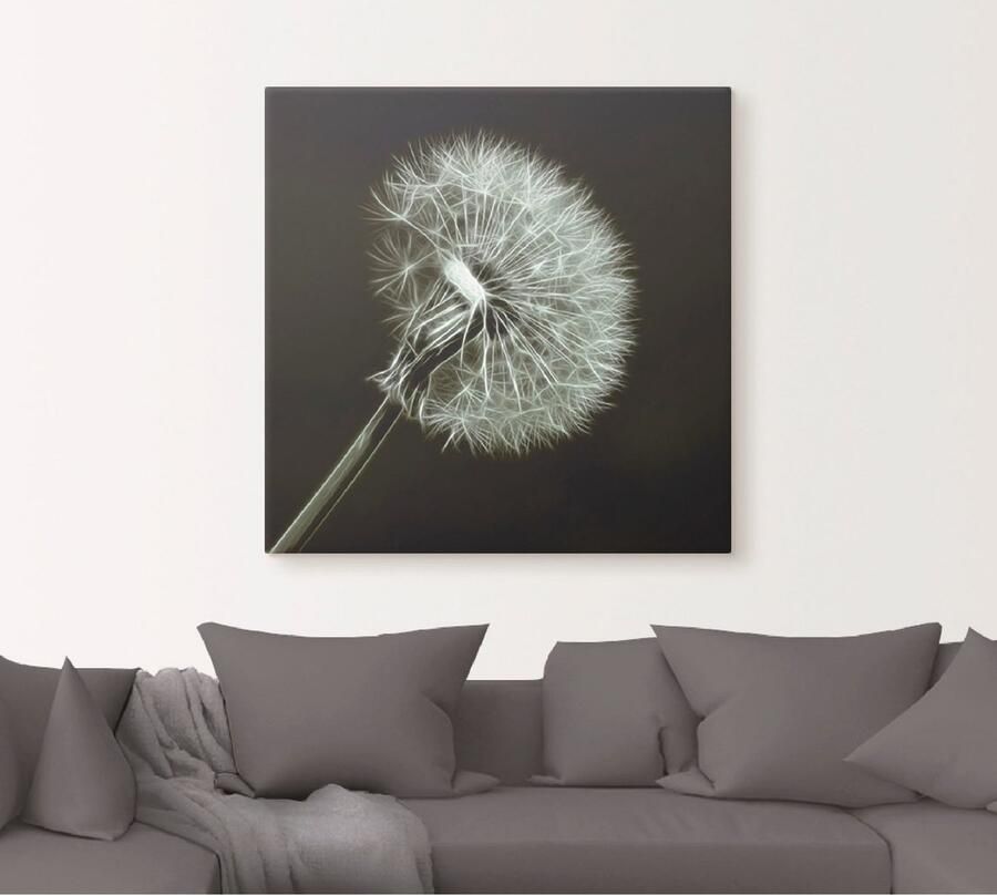 Artland Artprint op linnen Pluizenbol - Foto 5