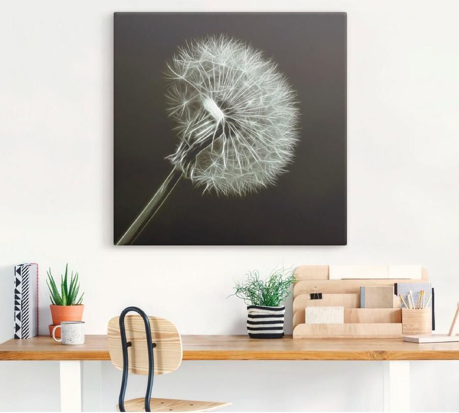 Artland Artprint op linnen Pluizenbol - Foto 4