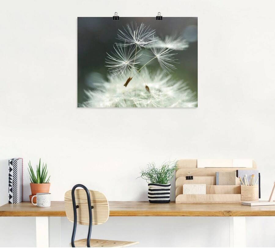 Artland Artprint Pluizenbol Facility als artprint van aluminium artprint voor buiten artprint op linnen poster muursticker - Foto 4