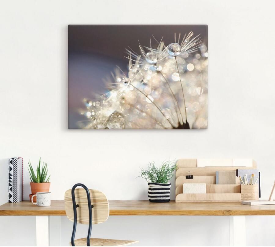 Artland Artprint op linnen Pluizenbol fantasie - Foto 5