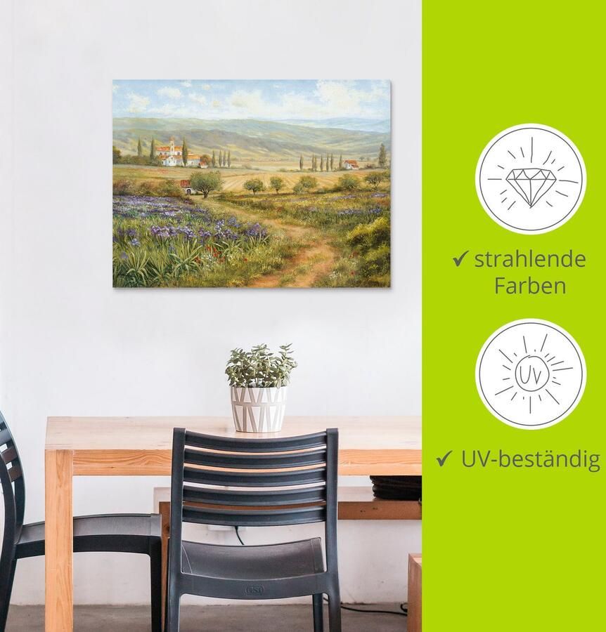 Artland Artprint Provence als artprint van aluminium artprint voor buiten artprint op linnen poster in verschillende maten. maten - Foto 3