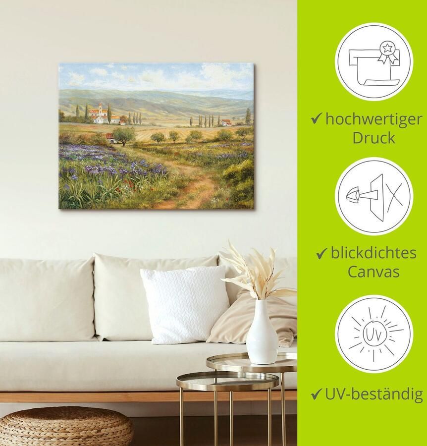 Artland Artprint Provence als artprint van aluminium artprint voor buiten artprint op linnen poster in verschillende maten. maten - Foto 3