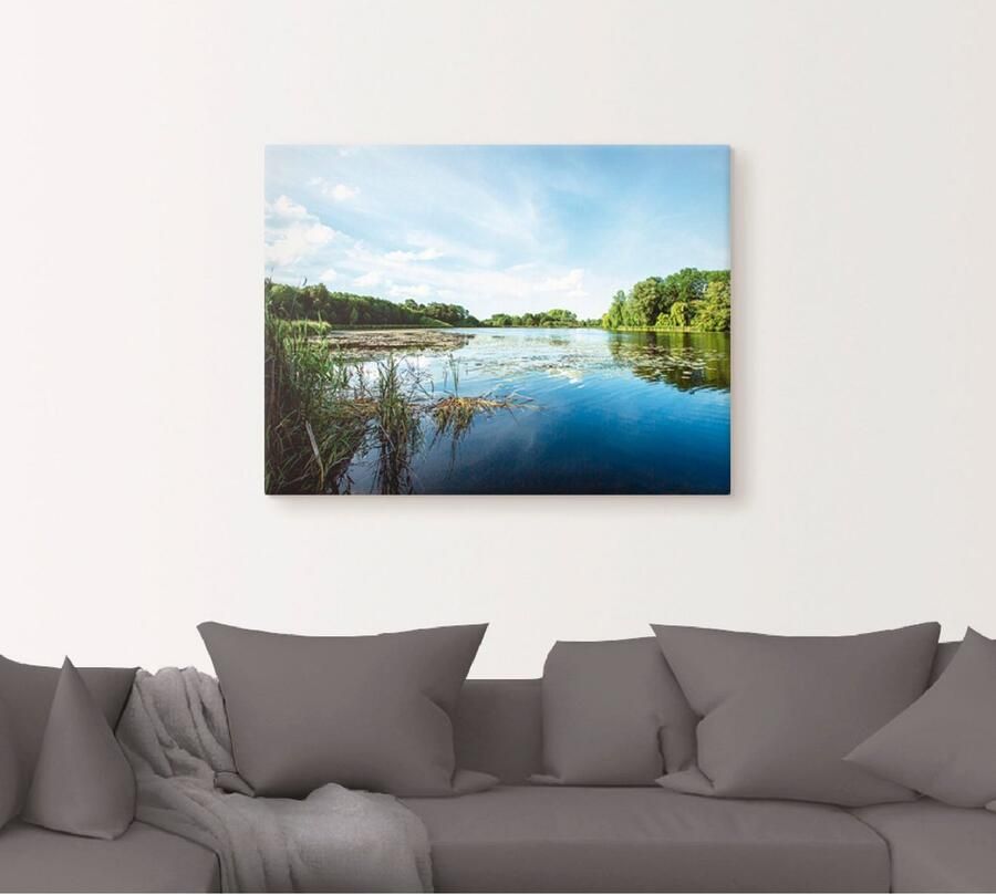 Artland Artprint Pure idylle als artprint op linnen poster muursticker in verschillende maten - Foto 4
