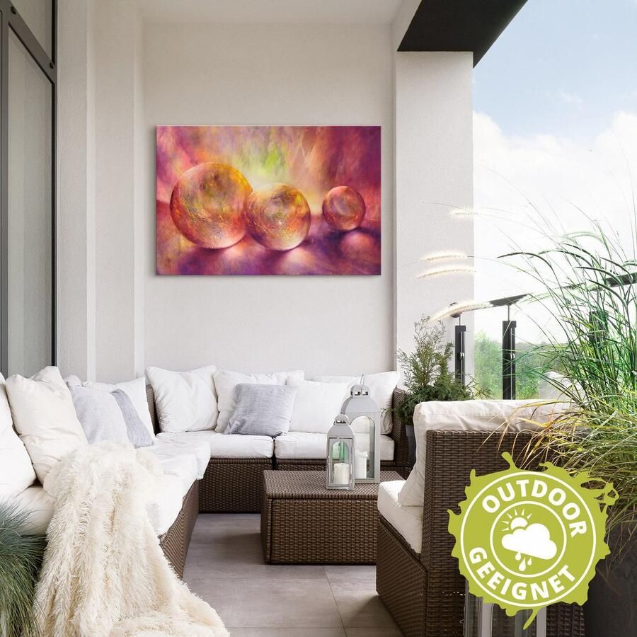 Artland Artprint Purper licht als artprint van aluminium artprint voor buiten artprint op linnen poster in verschillende maten. maten - Foto 2