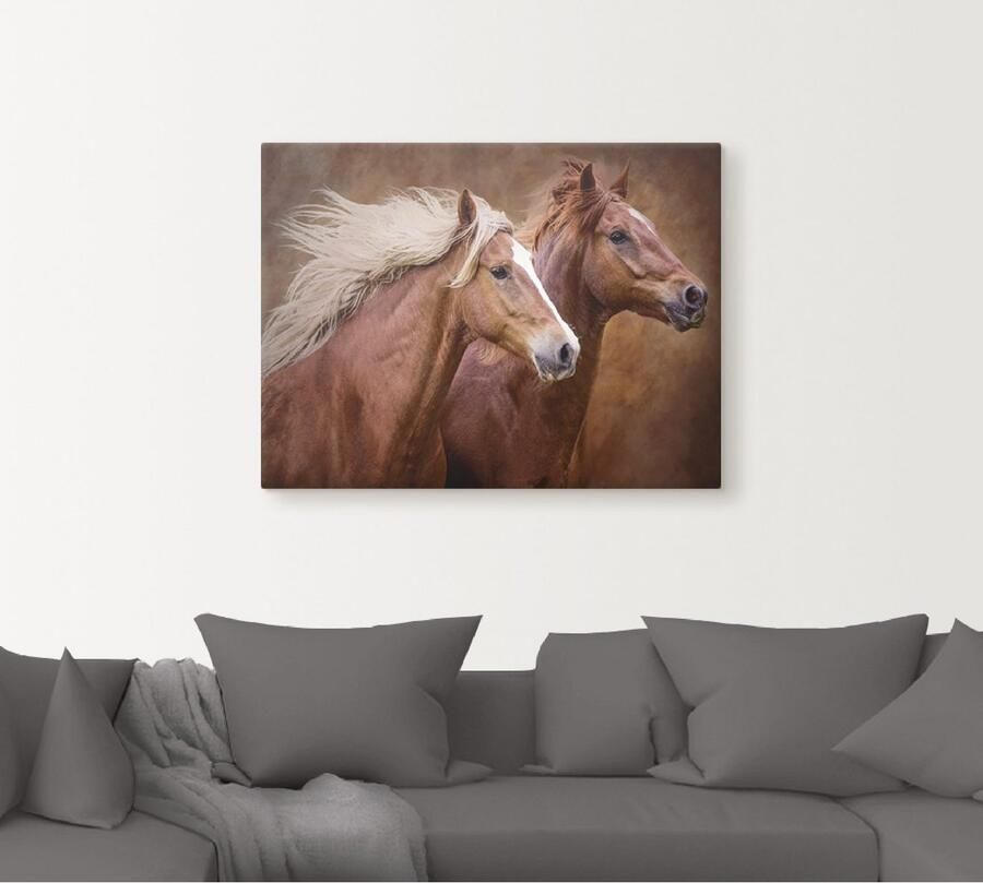 Artland Artprint op linnen Raszuivere paarden I - Foto 5