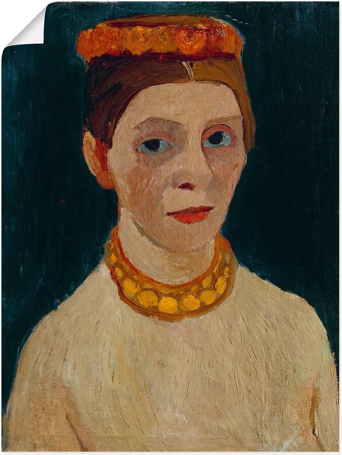 Artland Artprint Rode bloemenkrans en ketting. als artprint op linnen muursticker of poster in verschillende maten - Foto 5