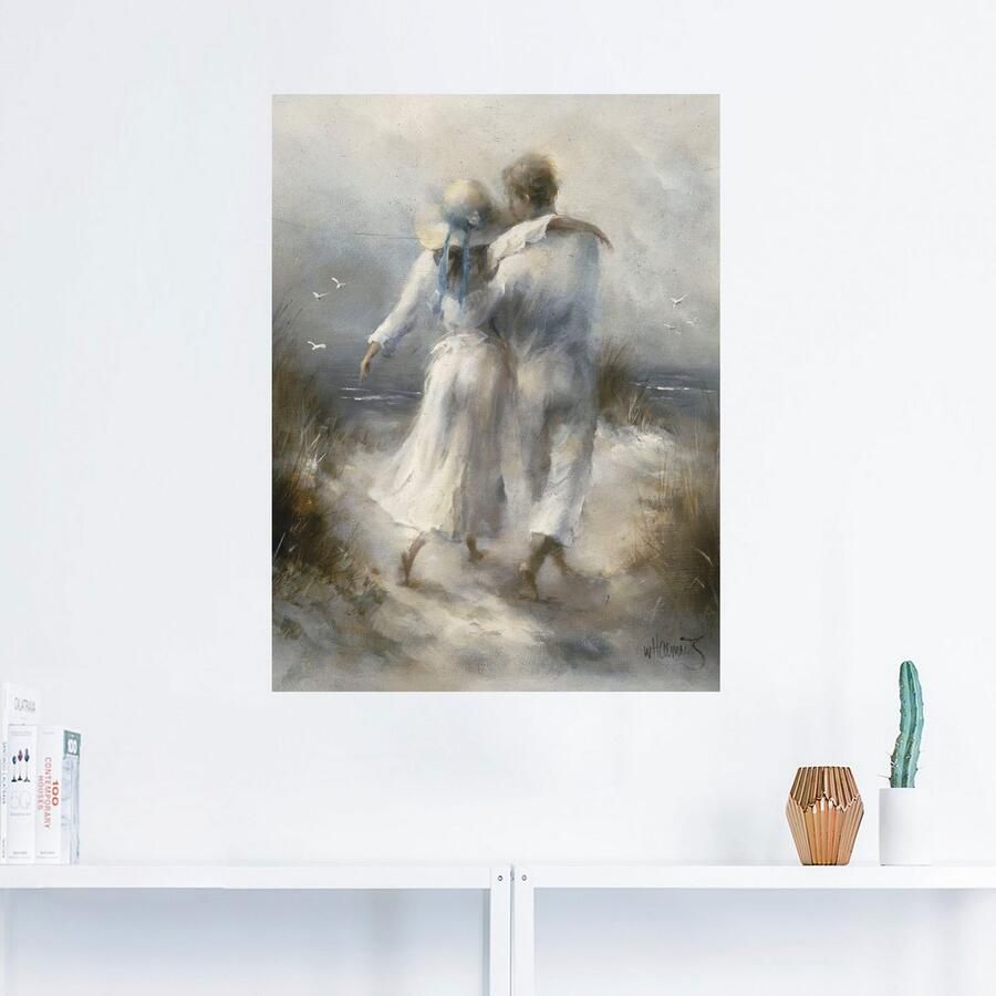 Artland Artprint Romantiek als artprint op linnen poster muursticker in verschillende maten