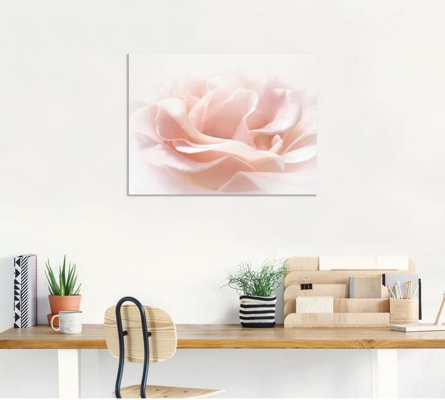 Artland Artprint Roos I als artprint van aluminium artprint voor buiten artprint op linnen poster muursticker - Foto 6