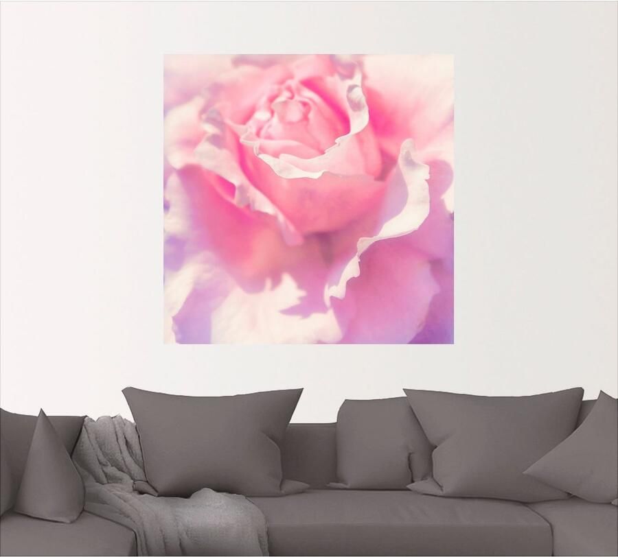 Artland Artprint Roze als artprint op linnen poster muursticker in verschillende maten - Foto 4