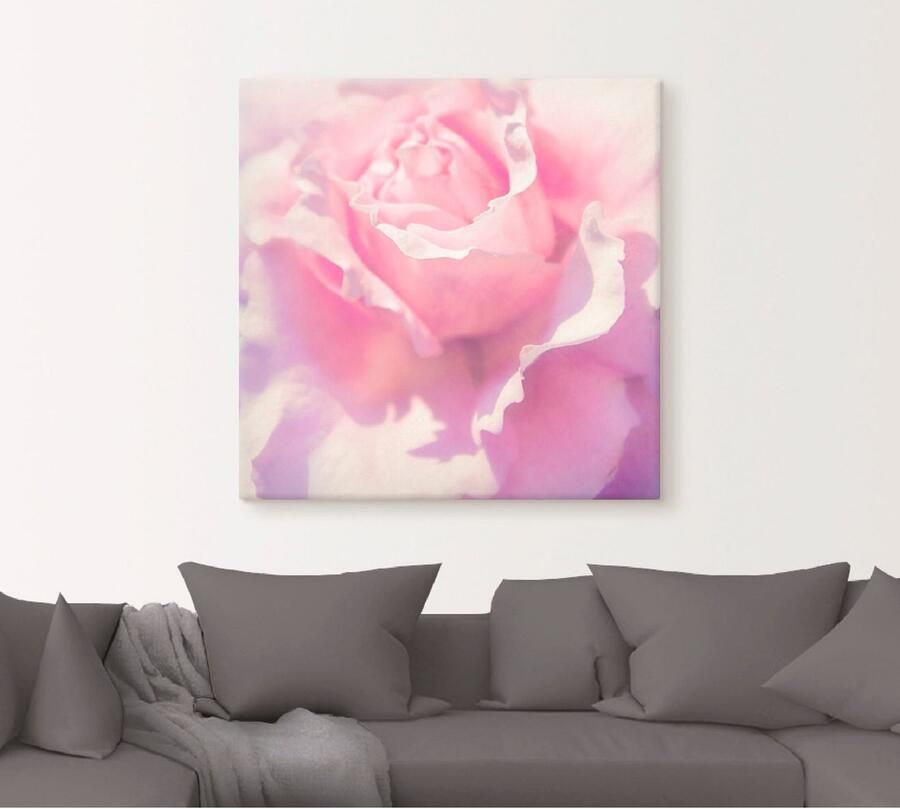 Artland Artprint Roze als artprint op linnen poster muursticker in verschillende maten - Foto 5