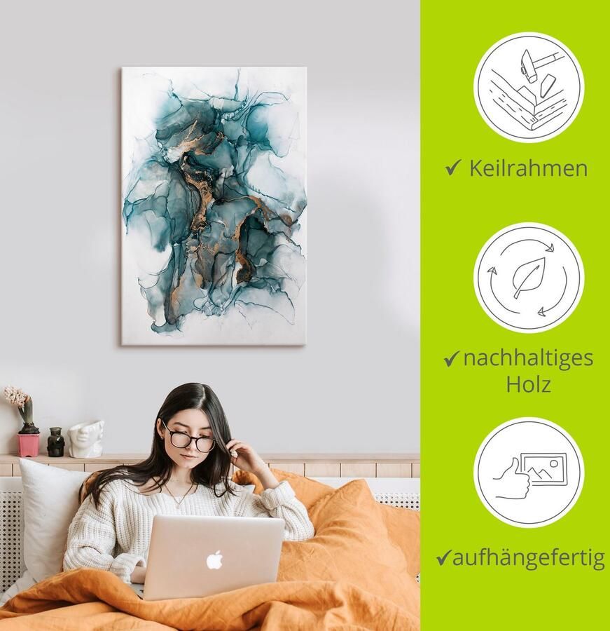 Artland Artprint Samurai als artprint van aluminium artprint voor buiten artprint op linnen in verschillende maten - Foto 2