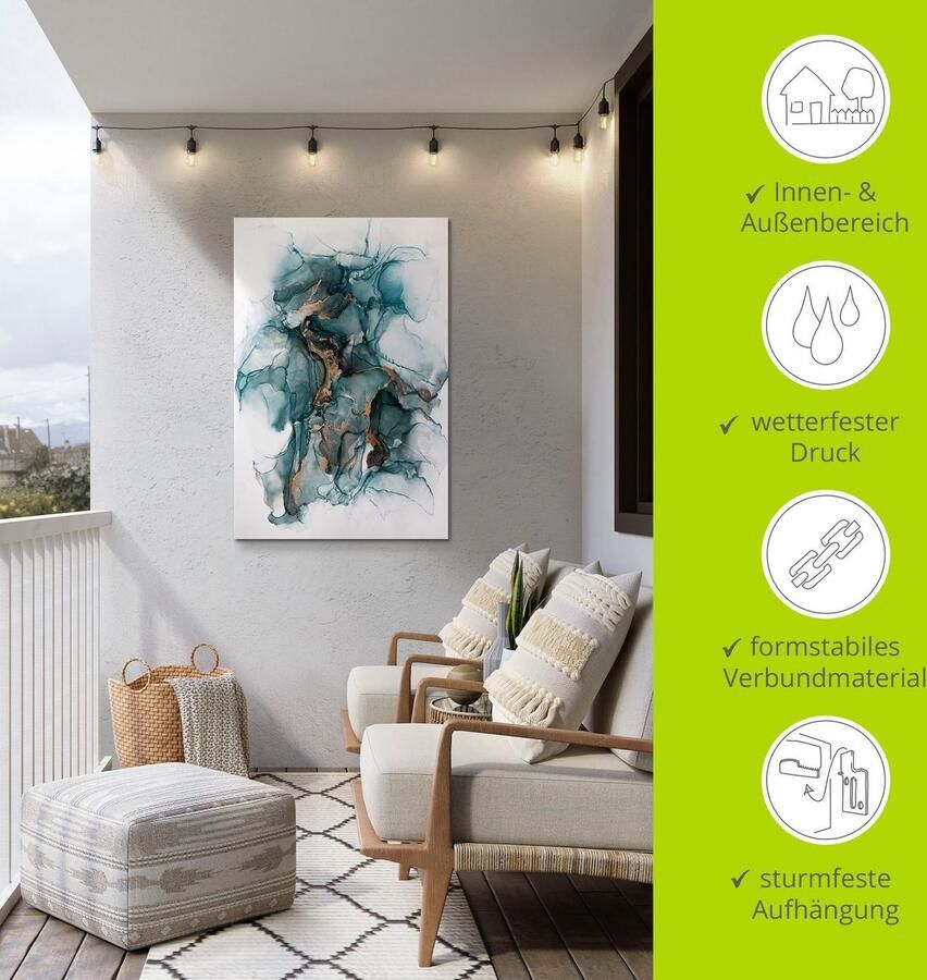 Artland Artprint Samurai als artprint van aluminium artprint voor buiten artprint op linnen in verschillende maten - Foto 5