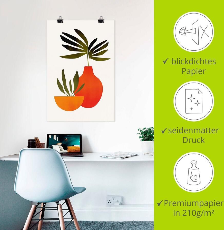 Artland Artprint Scandinavisch stilleven als artprint van aluminium artprint voor buiten artprint op linnen poster in verschillende maten. maten - Foto 3