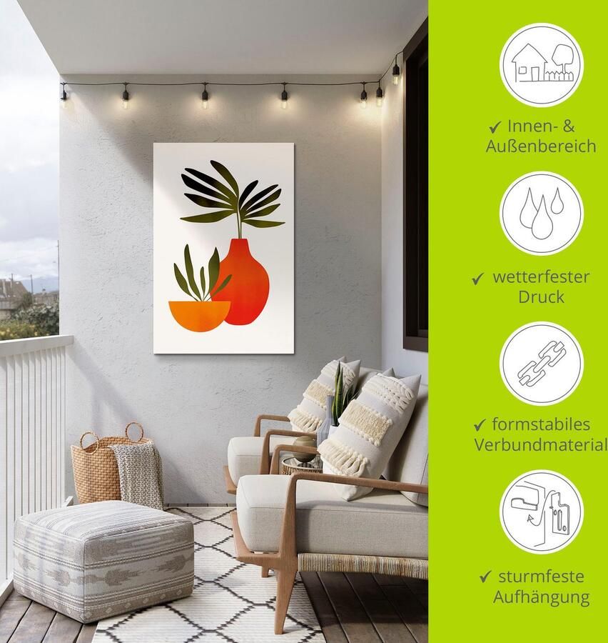 Artland Artprint Scandinavisch stilleven als artprint van aluminium artprint voor buiten artprint op linnen poster in verschillende maten. maten - Foto 4