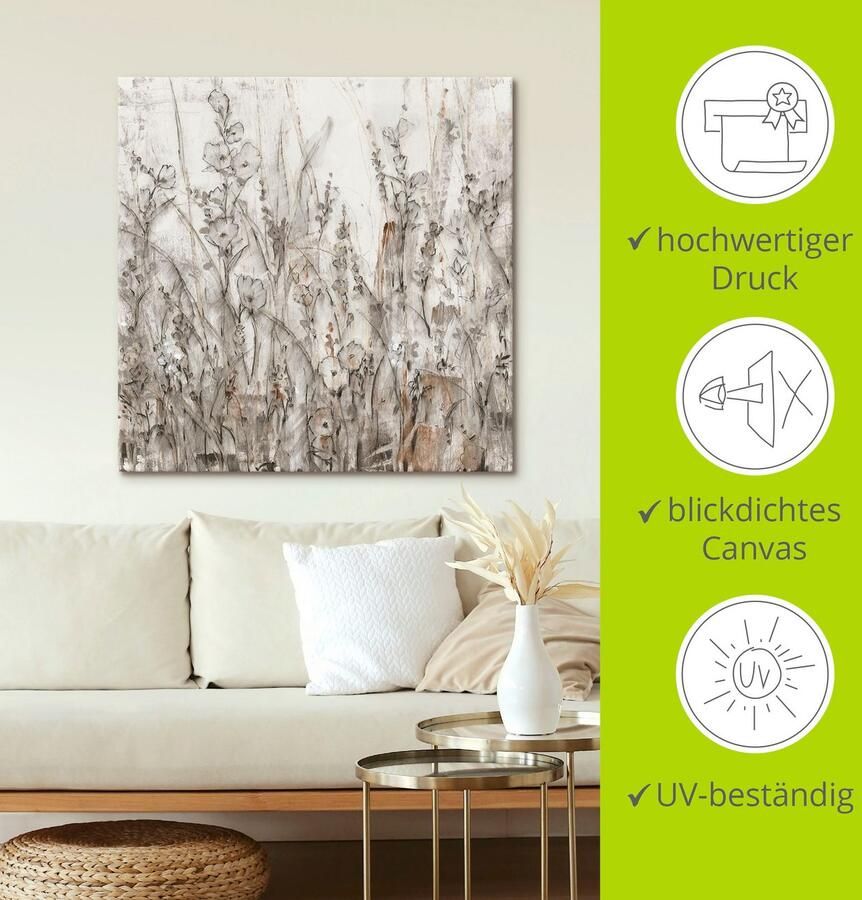 Artland Artprint Schaduw II als artprint van aluminium artprint voor buiten artprint op linnen in verschillende maten - Foto 2