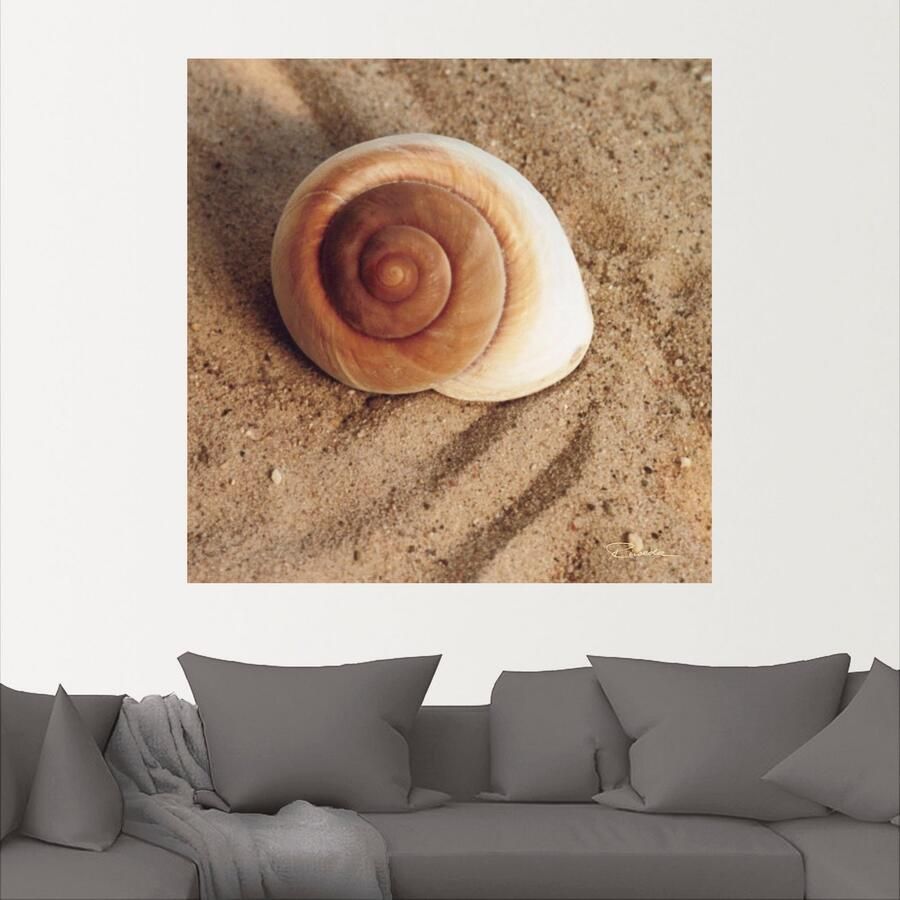 Artland Artprint Schelp als artprint van aluminium artprint voor buiten artprint op linnen poster muursticker - Foto 2