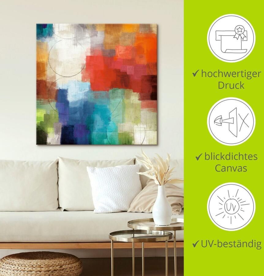 Artland Artprint Seizoenen als artprint op linnen poster in verschillende formaten maten - Foto 2