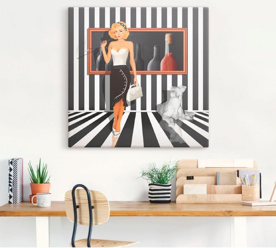 Artland Artprint Serie als artprint op linnen muursticker in verschillende maten - Foto 3