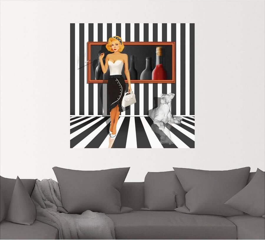 Artland Artprint Serie als artprint op linnen muursticker in verschillende maten - Foto 3