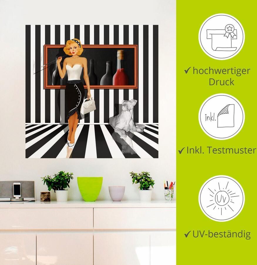 Artland Artprint Serie als artprint op linnen muursticker in verschillende maten - Foto 2