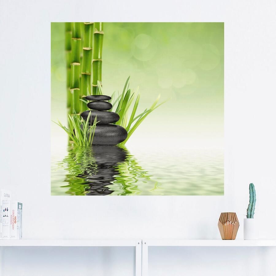 Artland Artprint Spa stenen als artprint van aluminium artprint voor buiten artprint op linnen poster muursticker - Foto 2