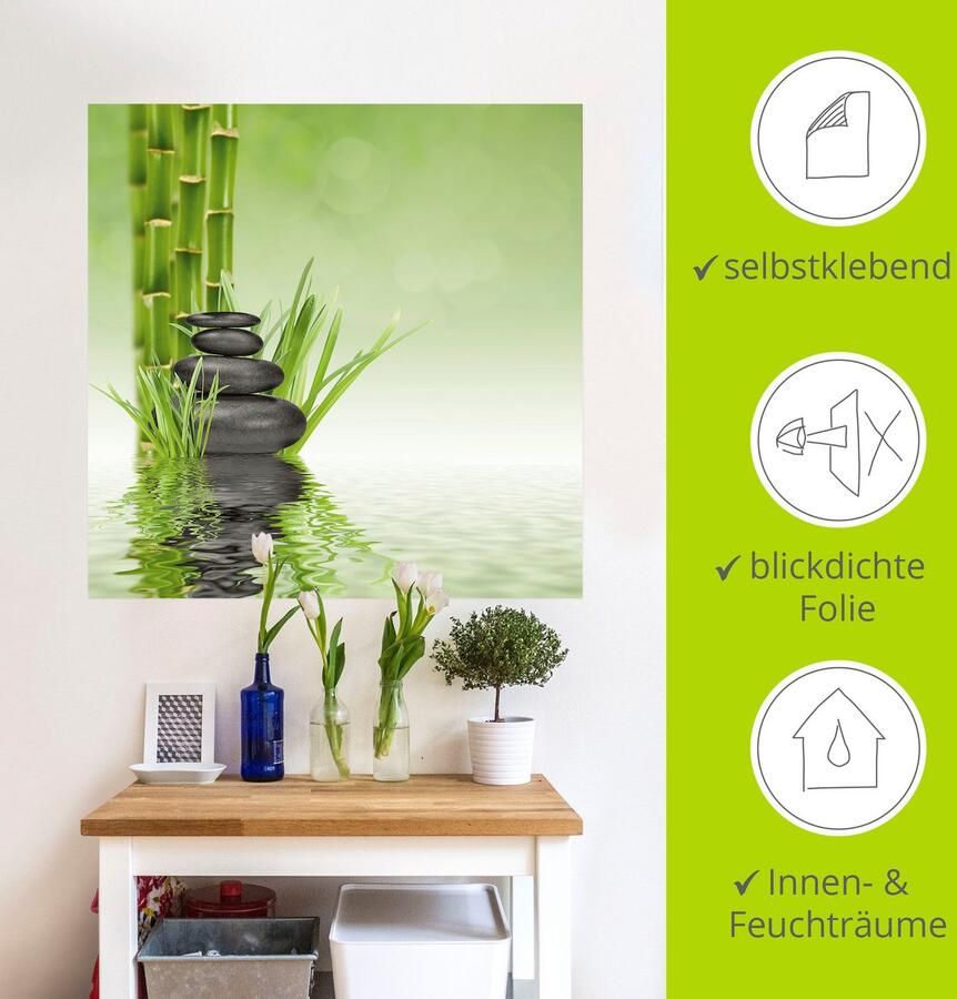 Artland Artprint Spa stenen als artprint van aluminium artprint voor buiten artprint op linnen poster muursticker - Foto 4