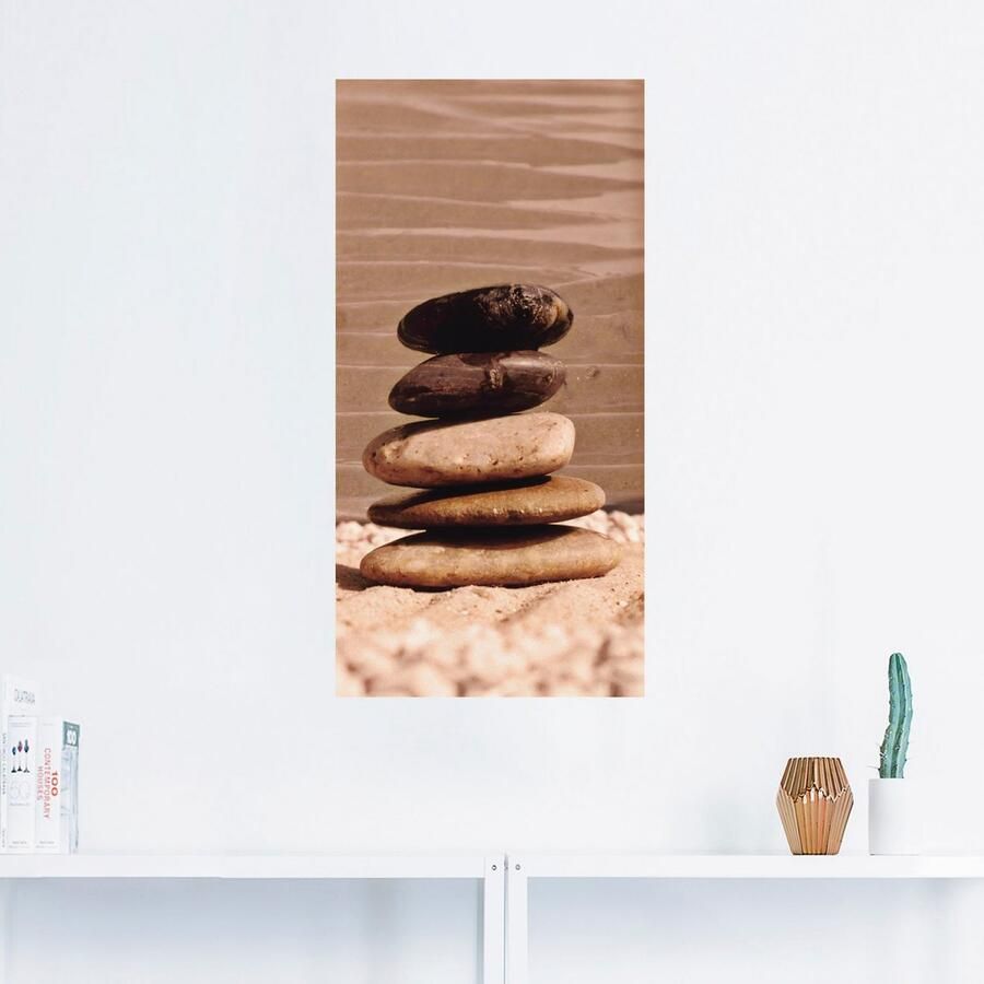 Artland Artprint Stenen als muursticker in verschillende maten - Foto 2